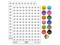 Charming Kawaii Chibi Owl Face Blushing Cheeks Great Horned 200+ 0.50" Round Stickers